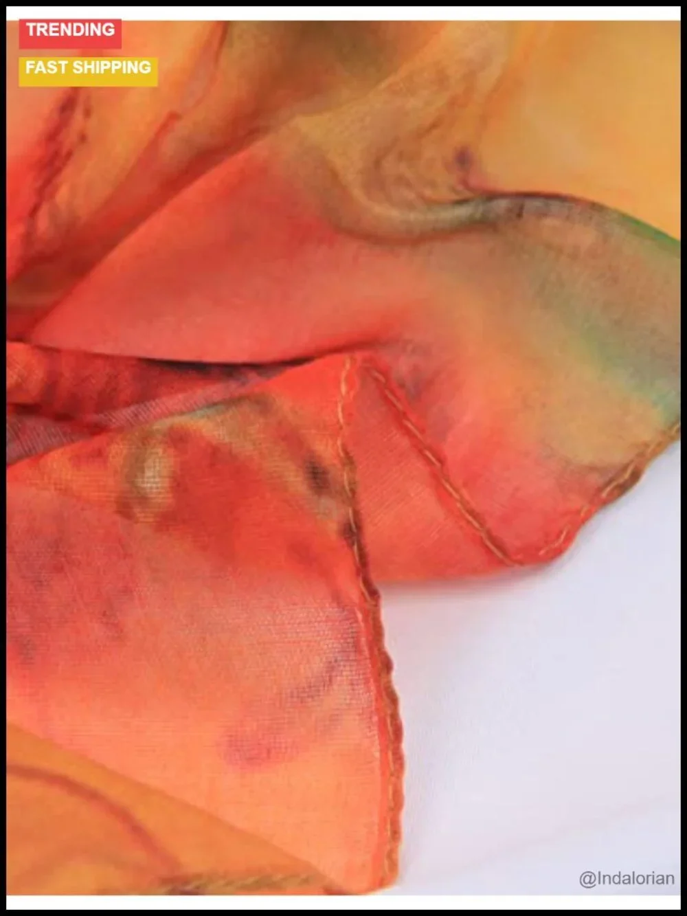 Lightweight Print Scarf Shawl Wrap for Spring Fall Winter
